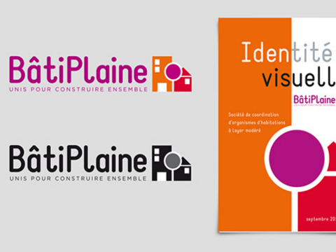 création de logo - identité visuelle - charte graphique logo Batiplaine