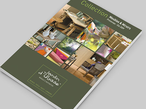 Catalogue Conception d'un catalogue pour JARDIN D'ULYSSE