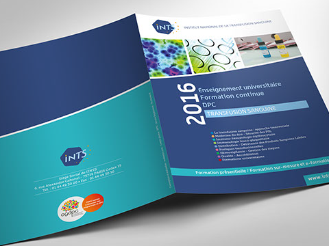 Guide de formations 2016 Conception du guide de formations 2016 pour l'INTS