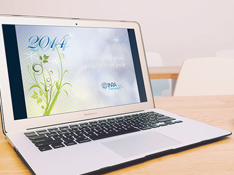 Carte de vœux electronique Conception d'une carte de vœux electronique pour l'INRA
