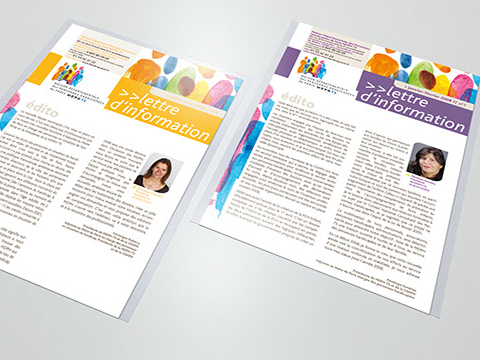 Lettre d'infos MDPH - Ville de Paris - réalisation de la lettre d'infos trimestrielle