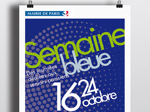 Affiche Ville de Paris - Affiche de la semaine sénior