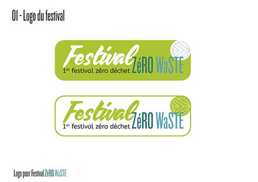 Identité visuelle Projet d'identité pour ZEROWASTE