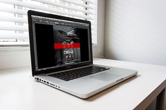 Site one page Conception d'un site one page pour événement de skate board